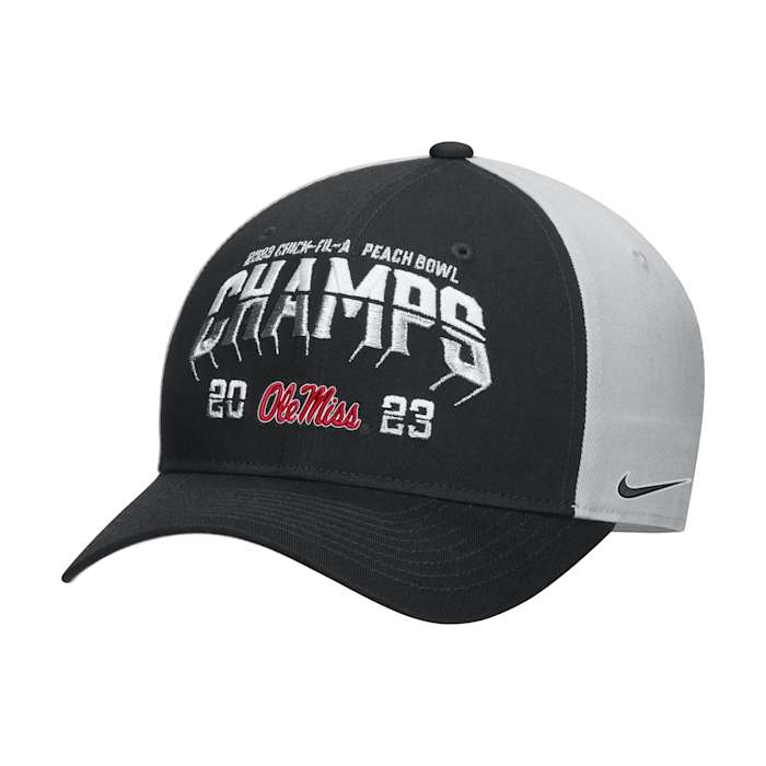 Ole Miss Rebels 2023 Peach Bowl Champions Locker Room Hat